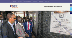 Desktop Screenshot of fusioncapitalafrica.com